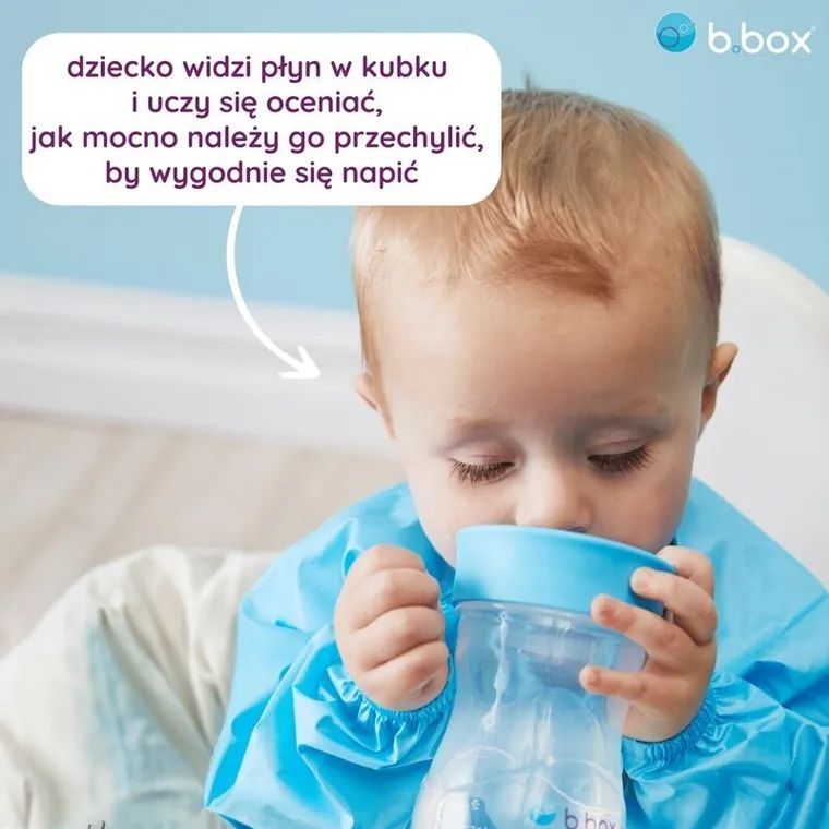b.box, kubek treningowy, szałwiowy, 240 ml