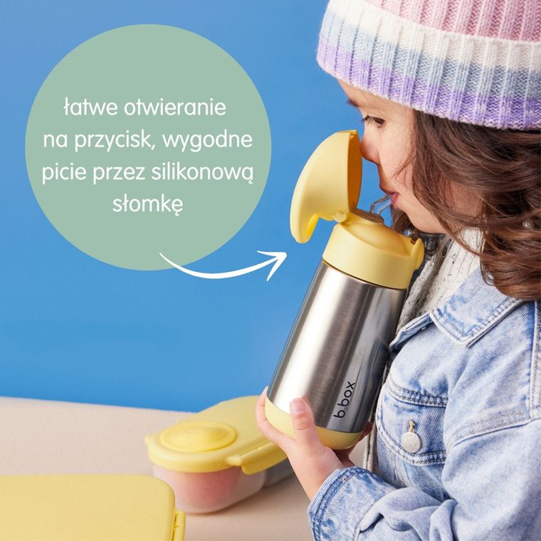 b.box, Lemon Twist, bidon termiczny, 350 ml