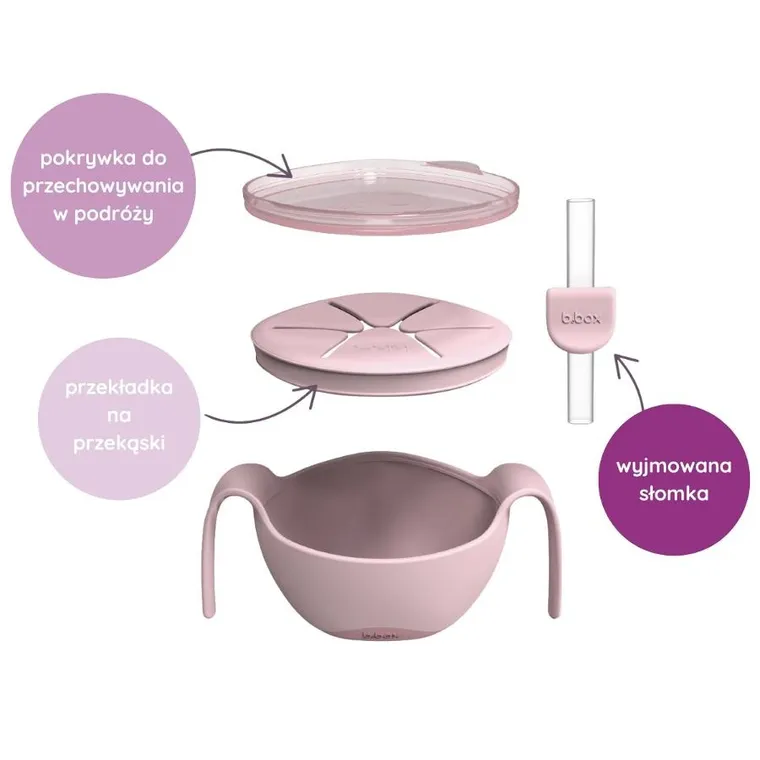 b.box, miseczka 3w1, blush