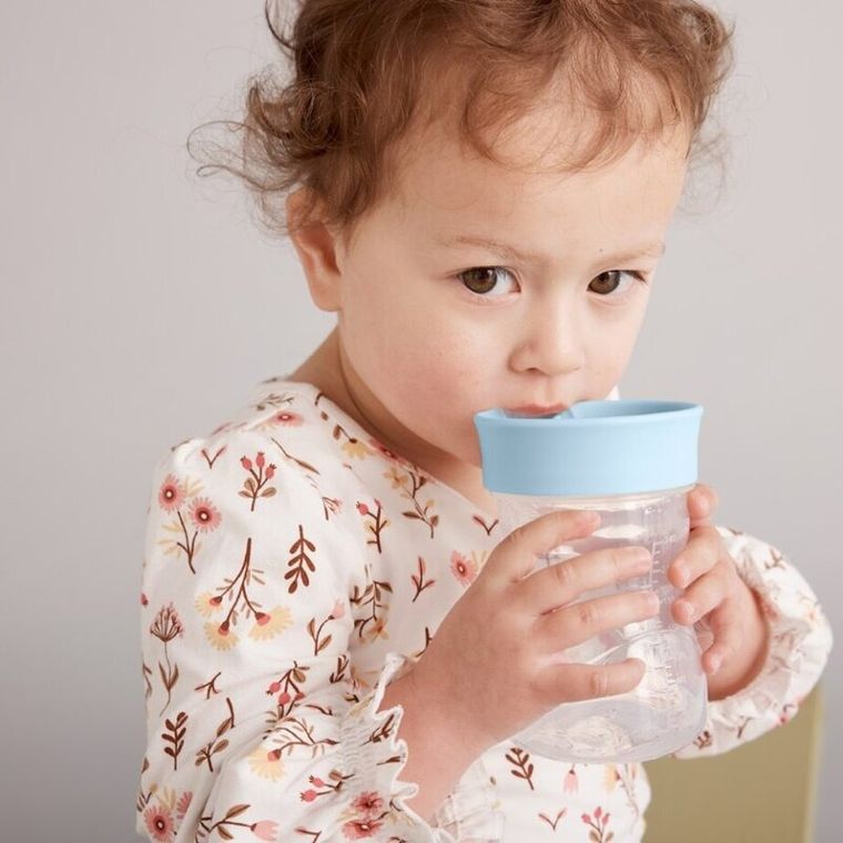 b.box, pokrywka do kubka treningowego, błękitna