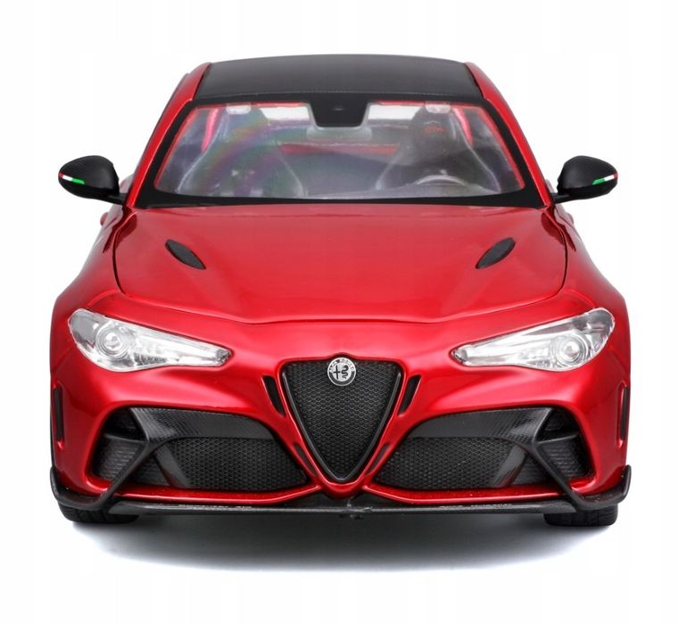 Bburago, Alfa Romeo Giulia GTA Metal, model pojazdu, red, 1:18