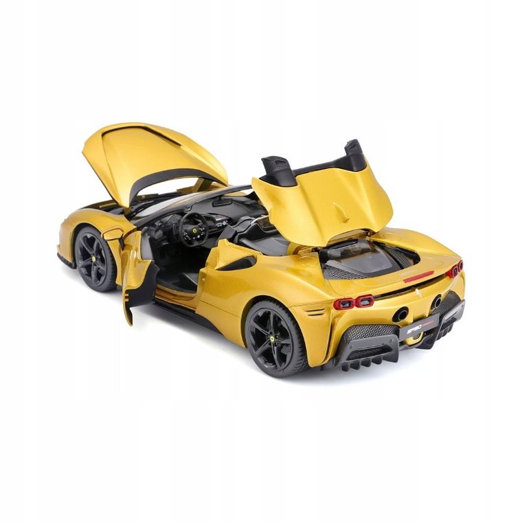 Bburago, Ferrari SF90 Spider, model pojazdu, gold