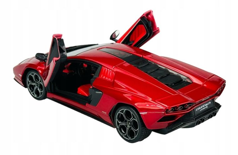 Bburago, Lamborghini Countach LPI, 800-4, model pojazdu, red, 1:24