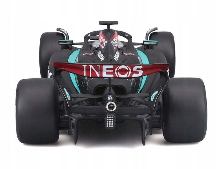 Bburago, Mercedes AMG W15 2024 George Russell, Bolid F1, model pojazdu, 1:24