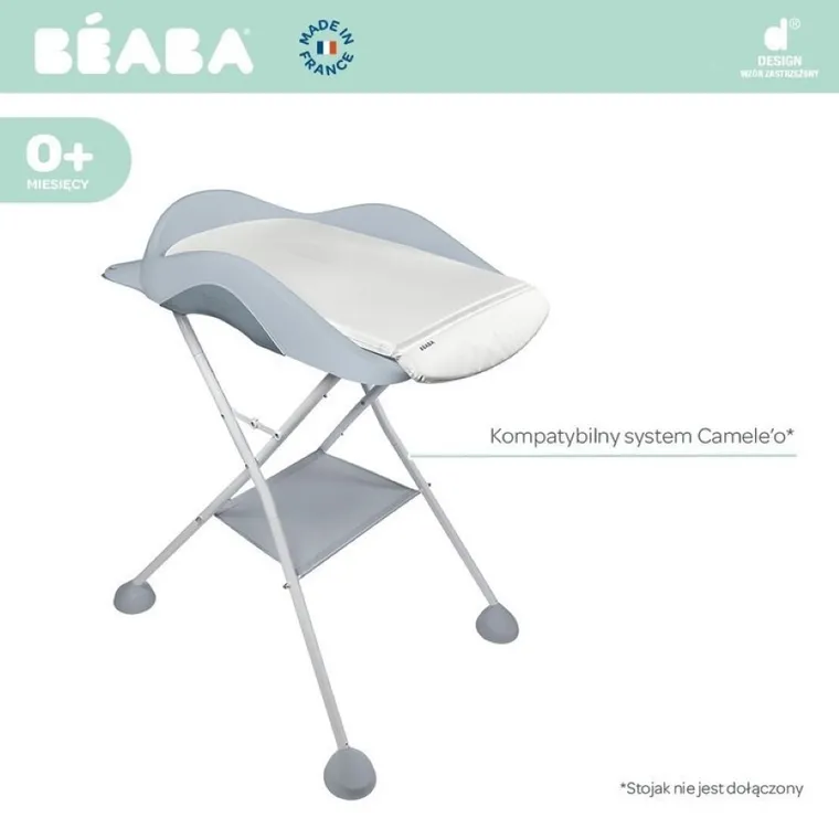 Beaba, Camele'o, przewijak usztywniony, Light Mist