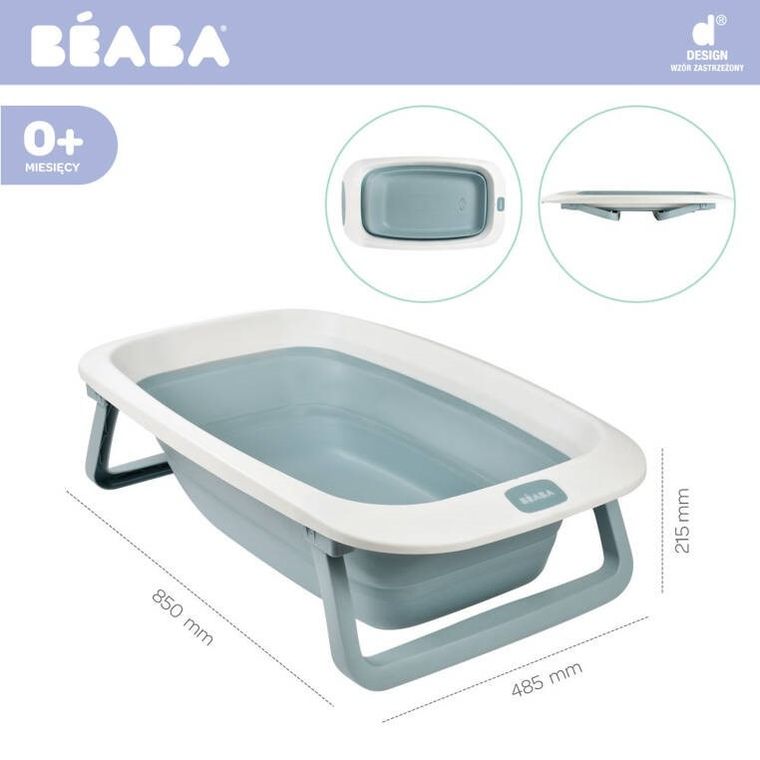 Beaba, Eazy Pop, składana wanienka, Camele'O Bleu baltique