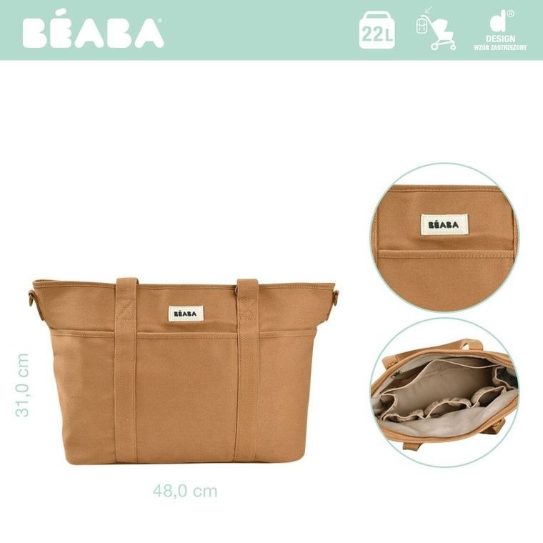 Beaba, Madrid, torba dla mamy, ochre