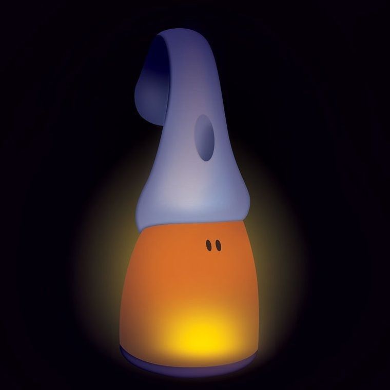 Beaba, Pixie, przenośna lampka nocna LED z latarką, 90h świecenia, różowa