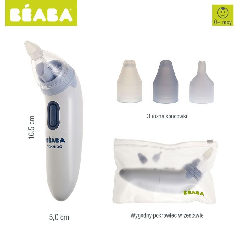 Beaba, Tomydoo mineral, elektroniczny aspirator do nosa