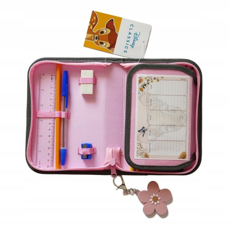 Beniamin, Bambi, piórnik rozkładany, z wyposażeniem