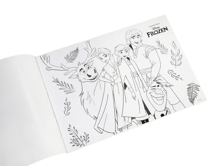 Beniamin, Kraina Lodu, blok rysunkowy, biały, A4, 20 kartek