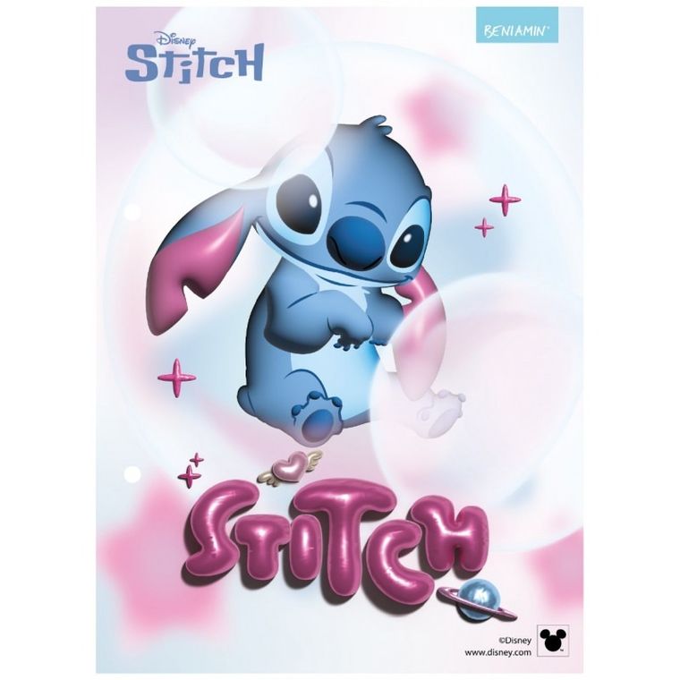 Beniamin, Lilo i Stitch, wkłady do segregatora, A5, 13 szt.