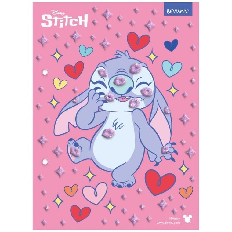 Beniamin, Lilo i Stitch, wkłady do segregatora, A5, 13 szt.