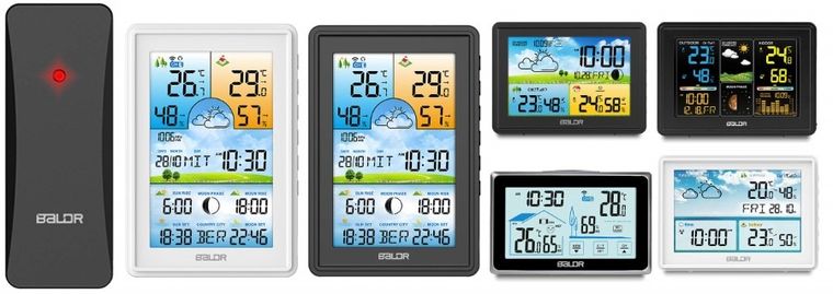 Berdsen, Baldr, nadajnik do stacji pogodowej, czarny