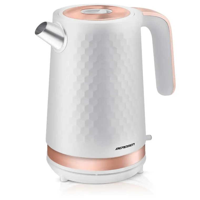 Berdsen, czajnik elektryczny, biało-miedziany, 1,7l, BD-705