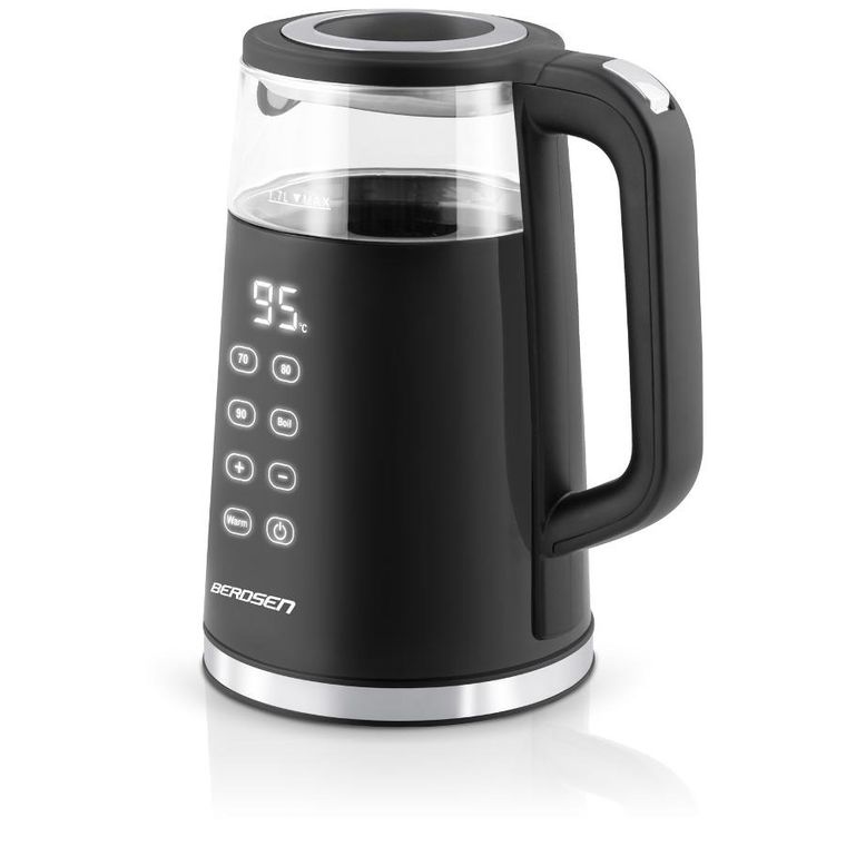 Berdsen, czajnik elektryczny, czarny, 1,7l, BD-707