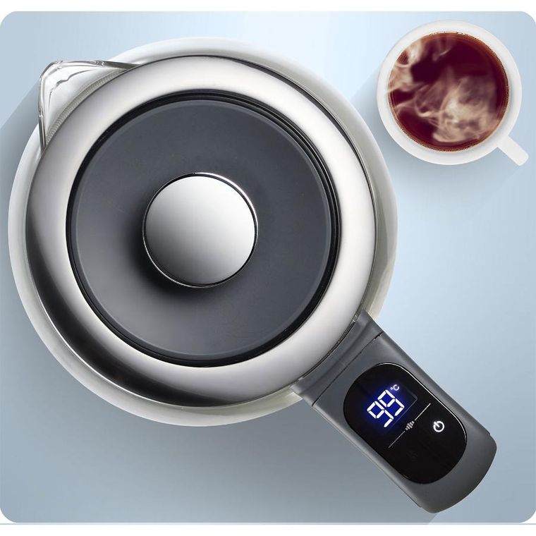 Berdsen, czajnik elektryczny, szklany, 1.7l, BD-711