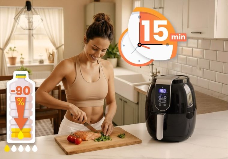 Berdsen, frytkownica beztłuszczowa, air fryer, 3,6l, BD-651