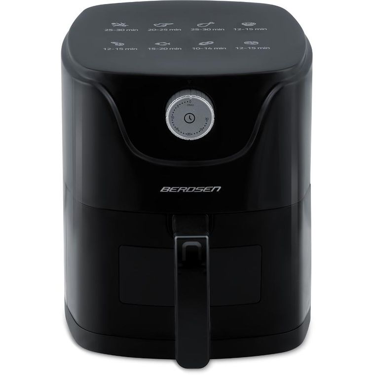 Berdsen, frytkownica beztłuszczowa, air fryer, czarny, 2,5l, BD-654