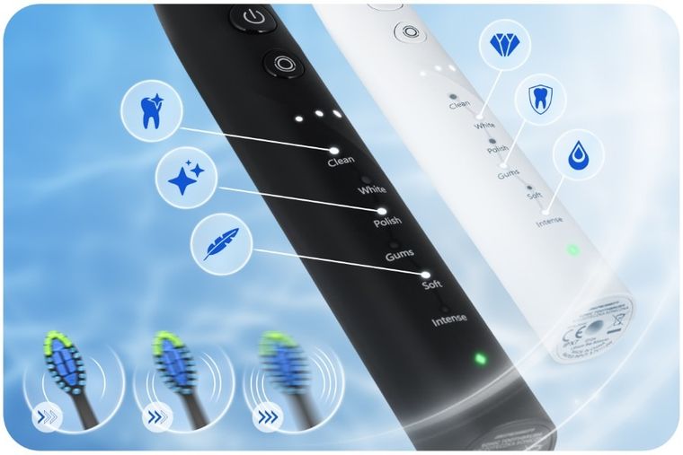 Berdsen, Galaxy Duo, szczoteczka soniczna do zębów, 2 szt.