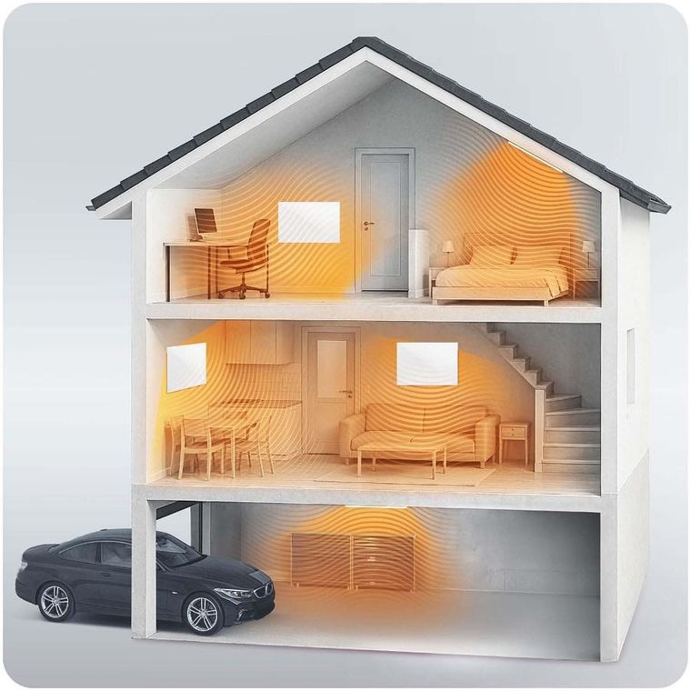 Berdsen, grzejnik na podczerwień, promiennik podczerwieni, 800W, BD-986