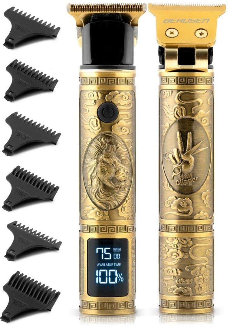 Berdsen, Lew, maszynka do strzyżenia włosów, złota, BD-261