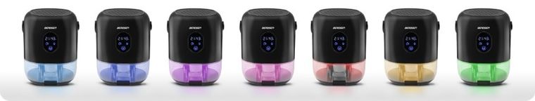 Berdsen, osuszacz powietrza, pochłaniacz wilgoci, czarny, BR-10B