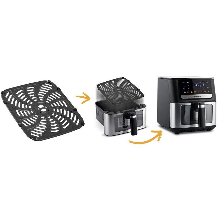 Berdsen, ruszt tacka do frytkownicy beztłuszczowej, 23-22 cm, BD-655