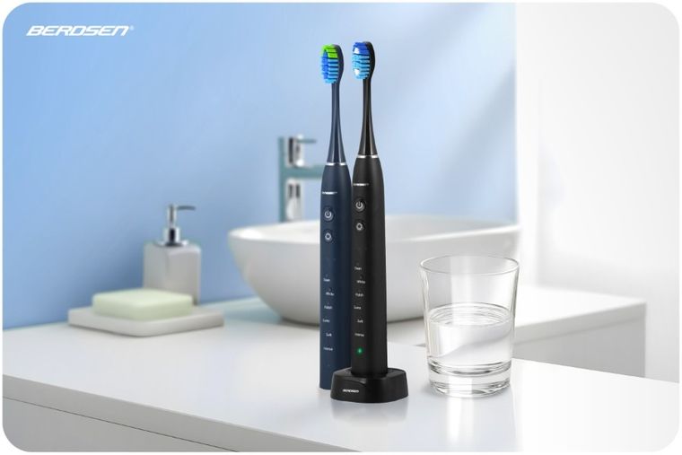 Berdsen, szczoteczka soniczna do zębów, Galaxy Duo, 2 szt.