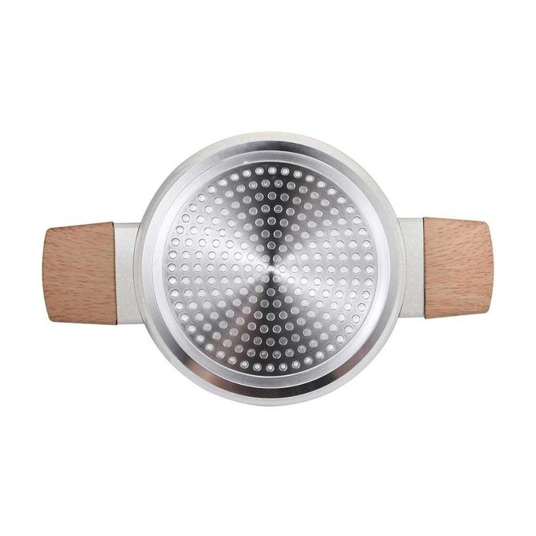 Bergner, Naturally, garnek marmurkowy z pokrywą, 20 cm