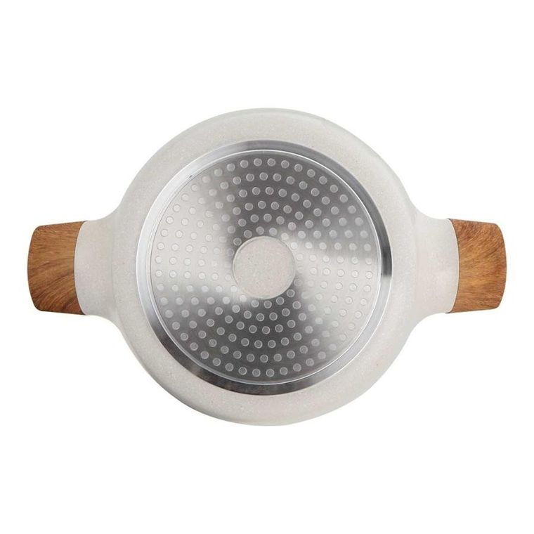 Bergner, Naturally, garnek marmurkowy z pokrywą, 28 cm