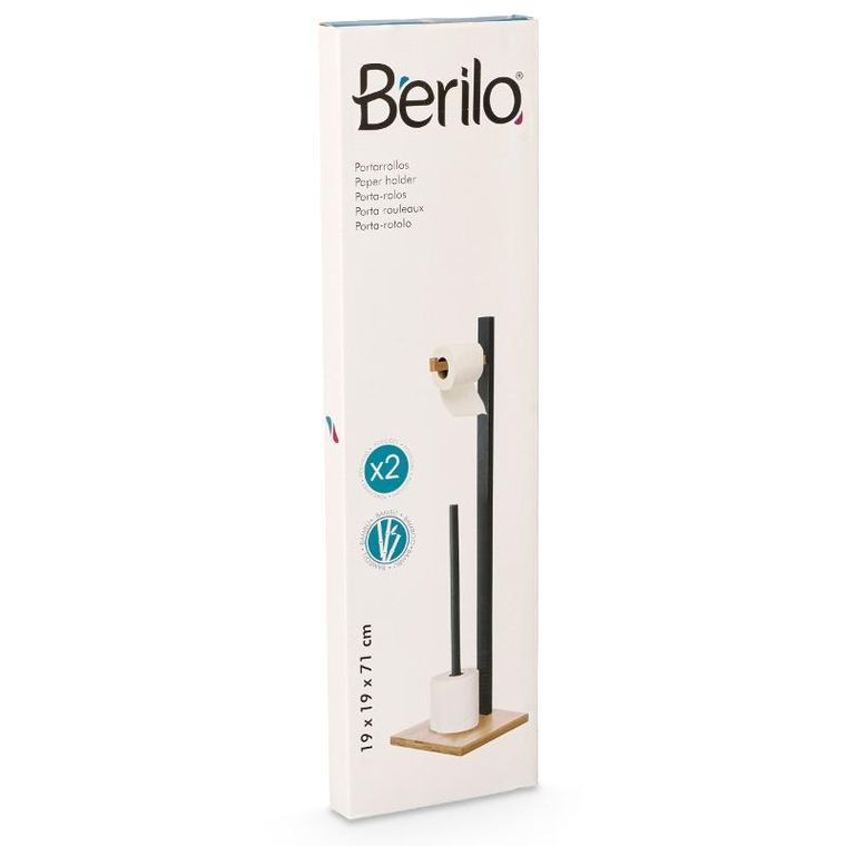 Berilo, Clom, stojak na papier toaletowy, 19-19-71 cm