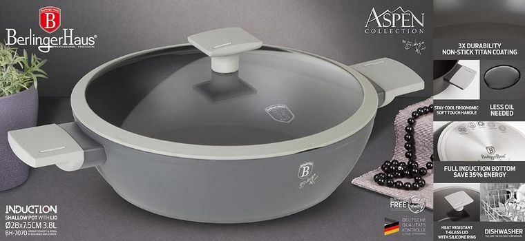 Berlinger Haus, Aspen, garnek tytanowy, 3.8l