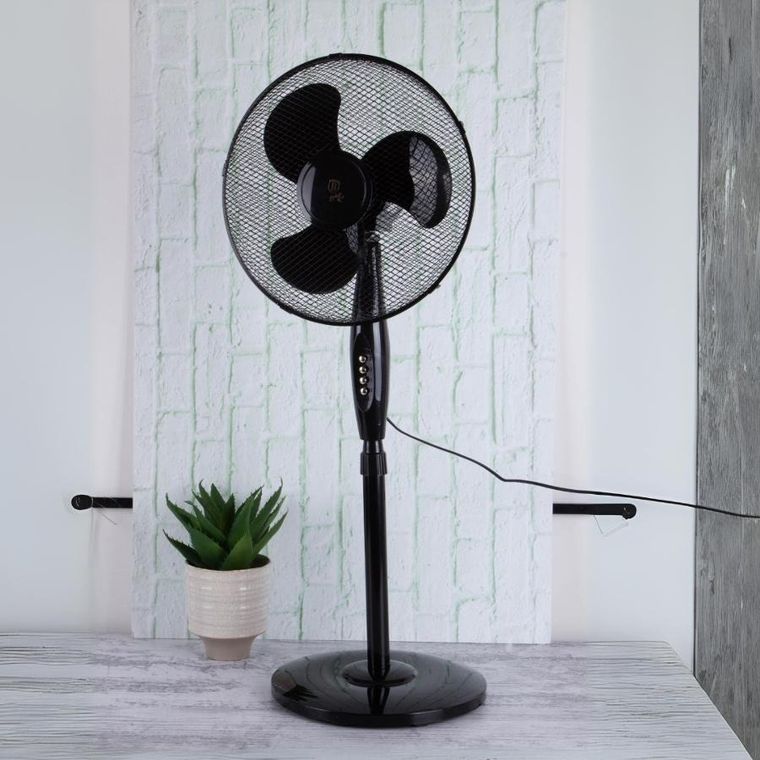 Berlinger Haus, Black Rose, wentylator podłogowy, oscylacyjny, BH-9130