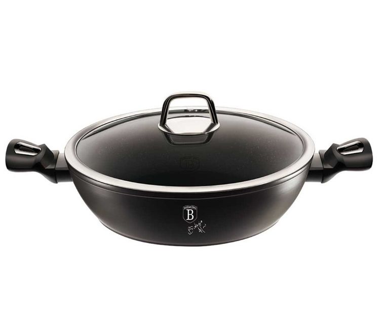 Berlinger Haus, Black Royal, garnek granitowy, 3.8l