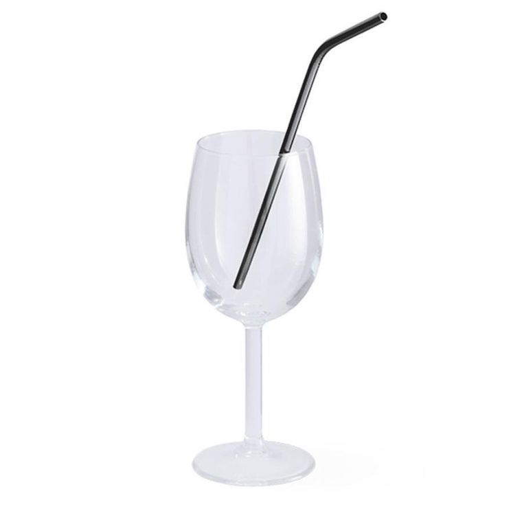 Berlinger Haus, Black Silver, słomki metalowe do napojów, BH-2984