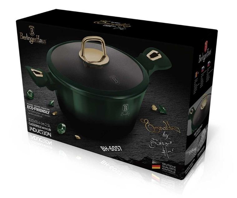 Berlinger Haus, Emerald, garnek tytanowy, 2.5l