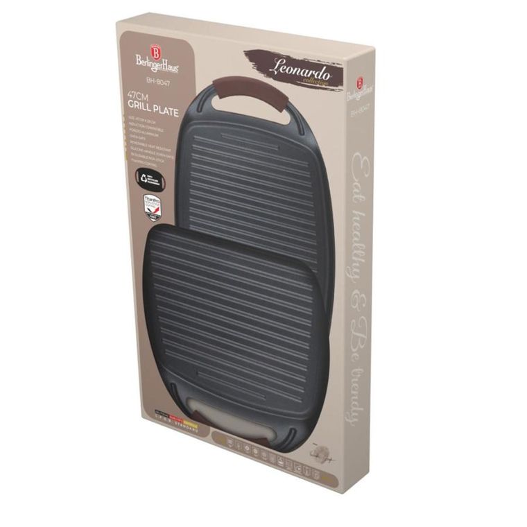 Berlinger Haus, Leonardo, płyta grillowa tytanowa, 47 cm