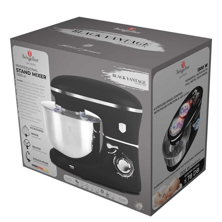 Berlinger Haus, mikser robot planetarny, matte black