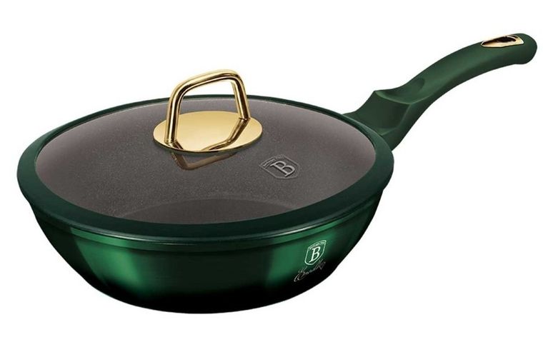 Berlinger Haus, patelnia tytanowa, Emerald, 24 cm