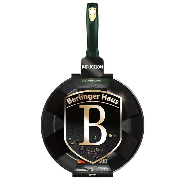 Berlinger Haus, patelnia tytanowa, Emerald, 28 cm
