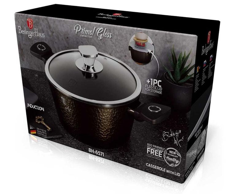 Berlinger Haus, Primal Gloss, garnek tytanowy, 2.5l