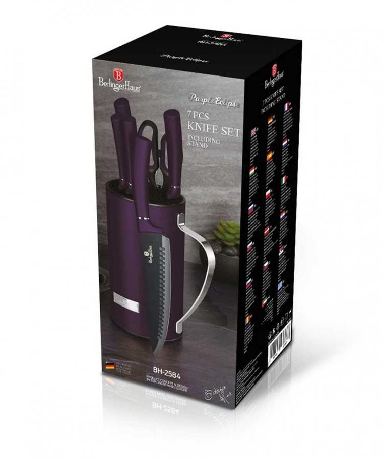 Berlinger Haus, Purple, zestaw noży