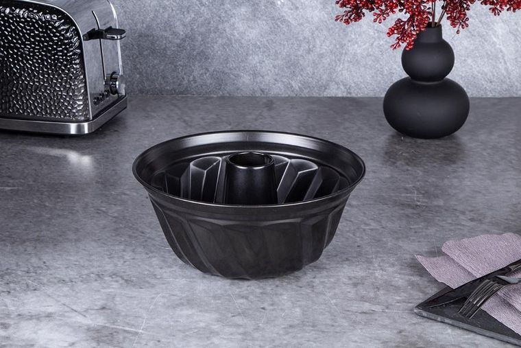 Berlinger Haus, Shiny Black, forma do pieczenia babki