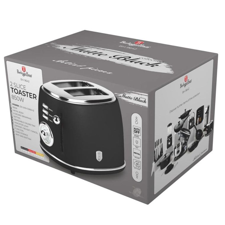 Berlinger Haus, toster do grzanek, matte black