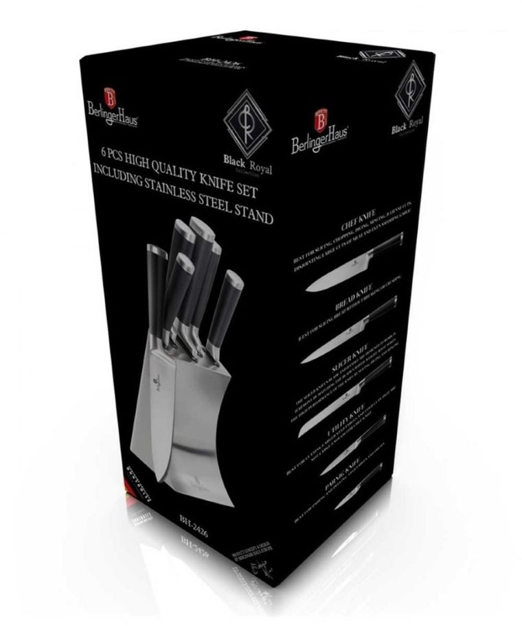 Berlinger Haus, zestaw noży w stojaku