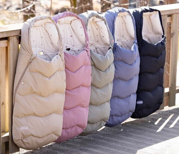 BeSafe Voksi, Explorer, śpiworek do fotelika i wózka, piaskowy