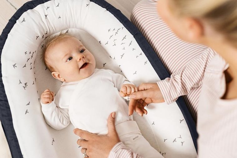 BeSafe Voksi, gniazdko niemowlęce, granatowe