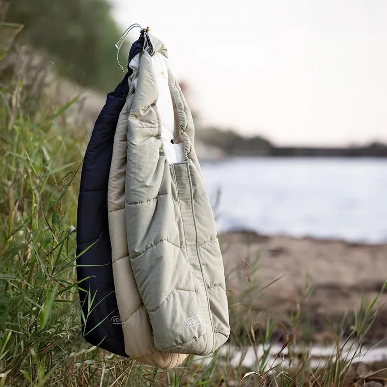 BeSafe Voksi, Move Light, śpiworek do fotelika i wózka, zielony