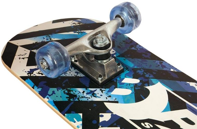 Best Sporting, deskorolka, drewniana, street blue